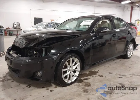 2011 Lexus Is 250 from USA, damaged, VIN JTHCF5C29B2035339